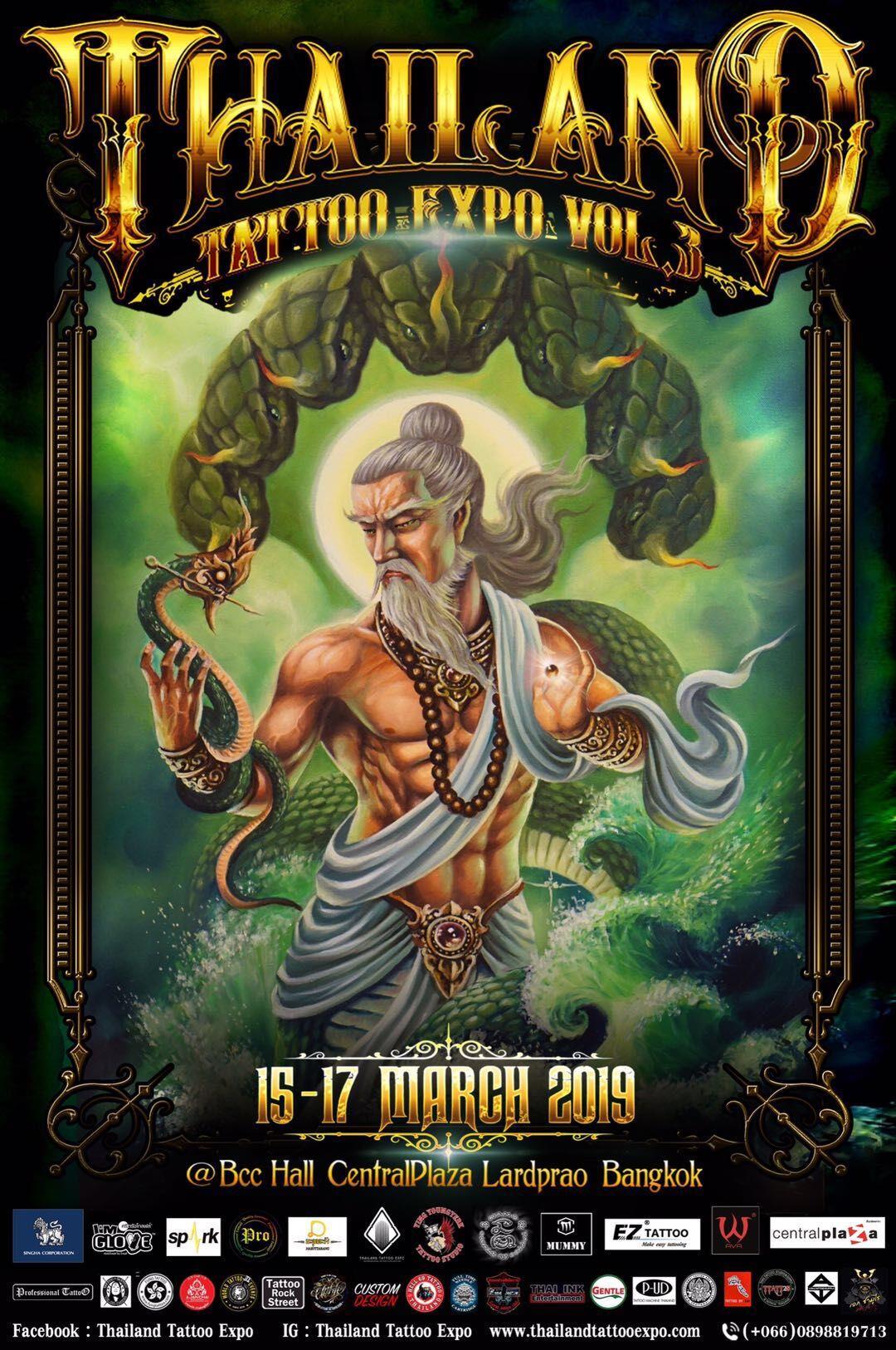 Thailand tatuering expo 2019 Thailand tattoo expo 2019
