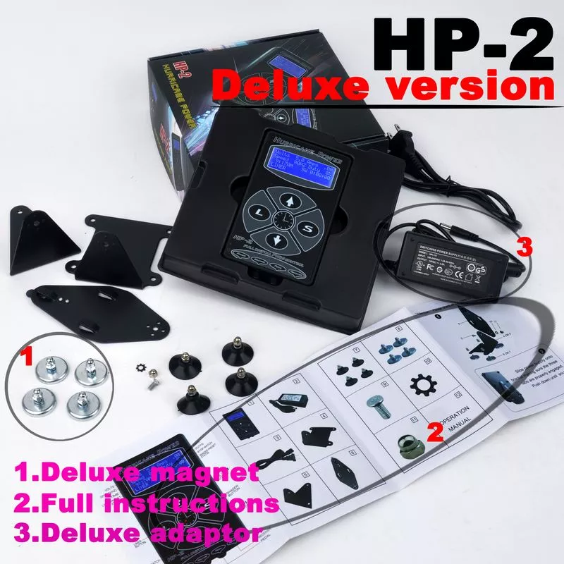 100% original orkan HP-2 Tattoo Power Supply Green Box