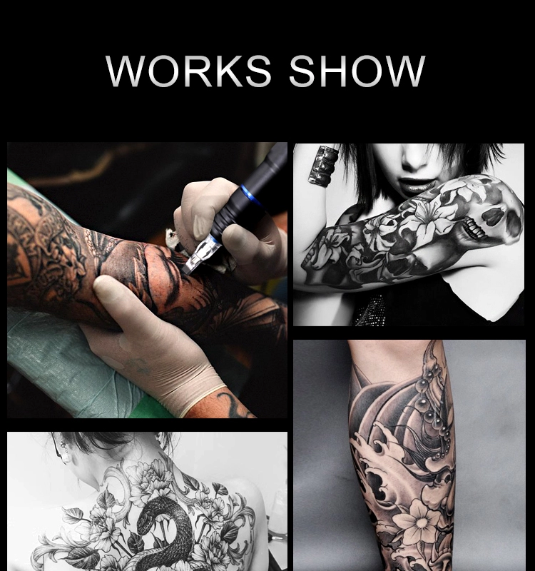 100% original gnisttatuering med gnisttatuerade tatueringar