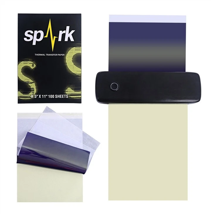 New Arrival Tattoo Stencil Paper Spark Tattoo Thermal Stencil Transfer Paper Copier Paper For Tattoo Transfer Machine