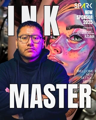 Spark Tattoo och @donn_khaa: En ömsesidig bekräftelse som begåvad konstnär gå...