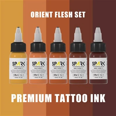 1 oz ekologisk Permanent Professional EU-certifierad köttfärgad hudtatueringsbläckset
