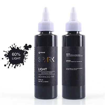 4oz 120 ml Organic Long - varaktig vitkalk tatueringsfärg