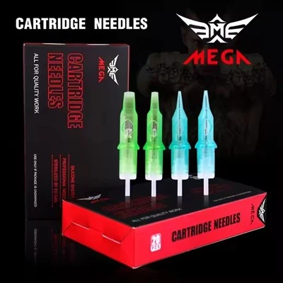 High - Kvalitet Mega Tattoo Cartridge Needle för tatueringskonstnär OEM Accepetd