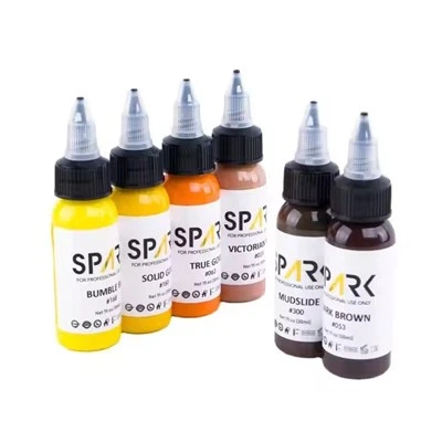 Spark Premium Tattoo Ink EU når kompatibel för glittrande, hög - Kvalitetsdesign