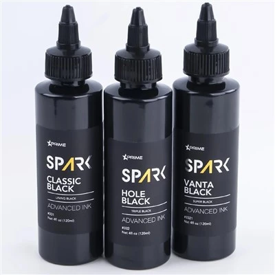 Partihandel 4oz 120 ml Premium Tattoo Ink Set Custom Black Organic Liquid High Quality Permanent Function