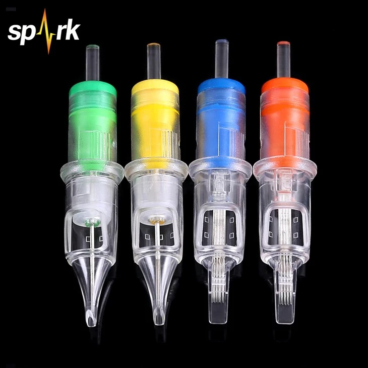 Spark Disponibla rostfritt stål Precision Kompatibel lätt att använda smidig bläckflödestatuering för kroppskonst