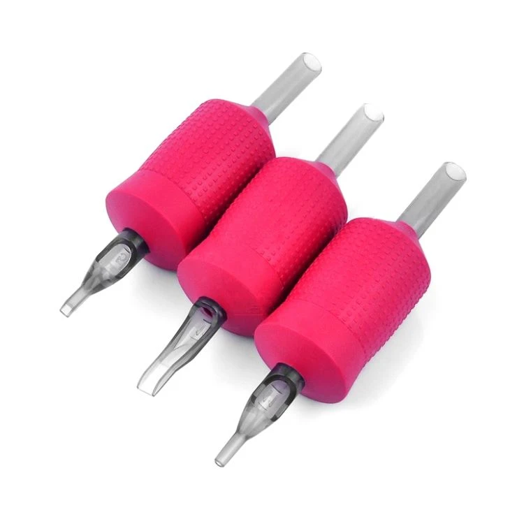 28mm Purplish Red Disposable Tattoo Tubes