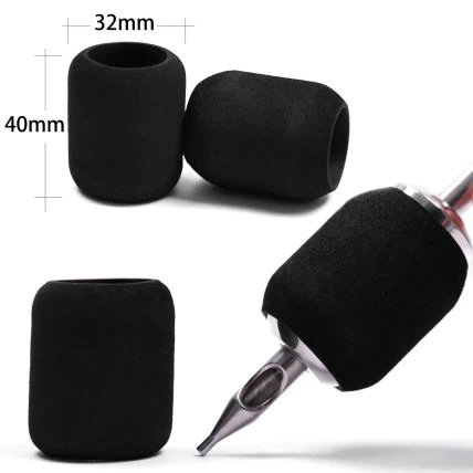 Engångsskumpatron Tattoo Pen Memory Foam Cartridge Pen Cover