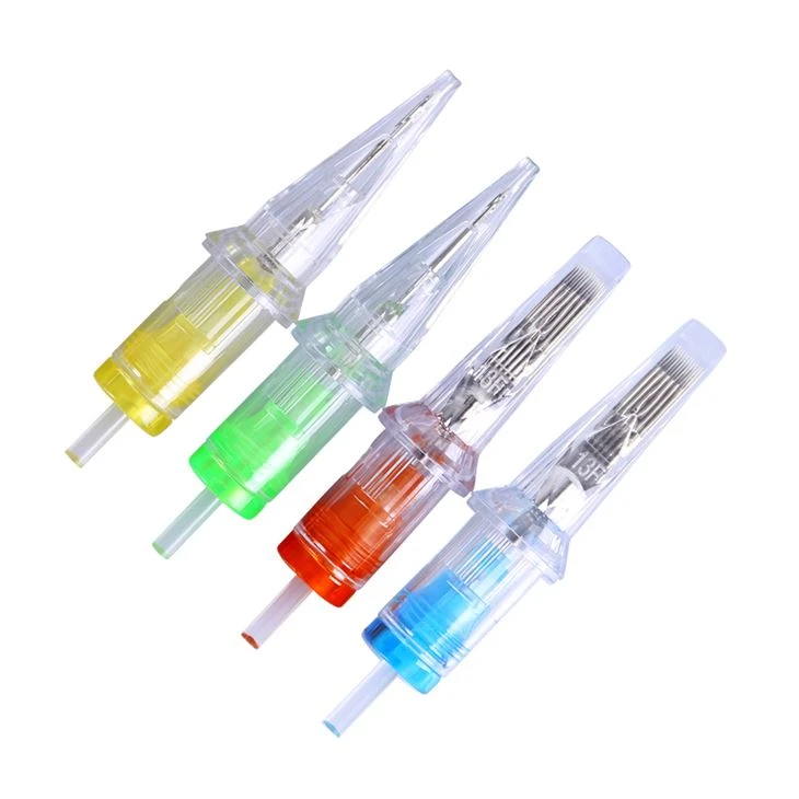 Spark Professional Tattoo Cartridges Long Taper Tattoo Needle 0.35mm