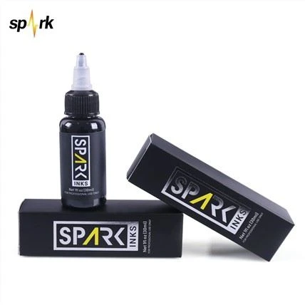 Spark Svart Tatuering Bläck 1oz