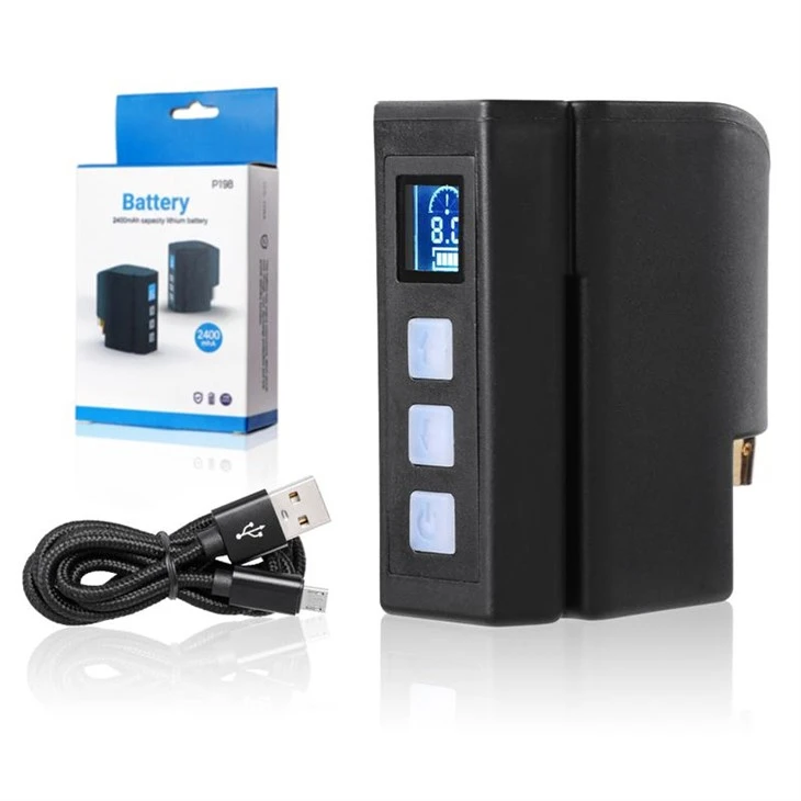 2400mAh Mini Wireless Tattoo Power Supply Trådlöst Tattoo Batteri