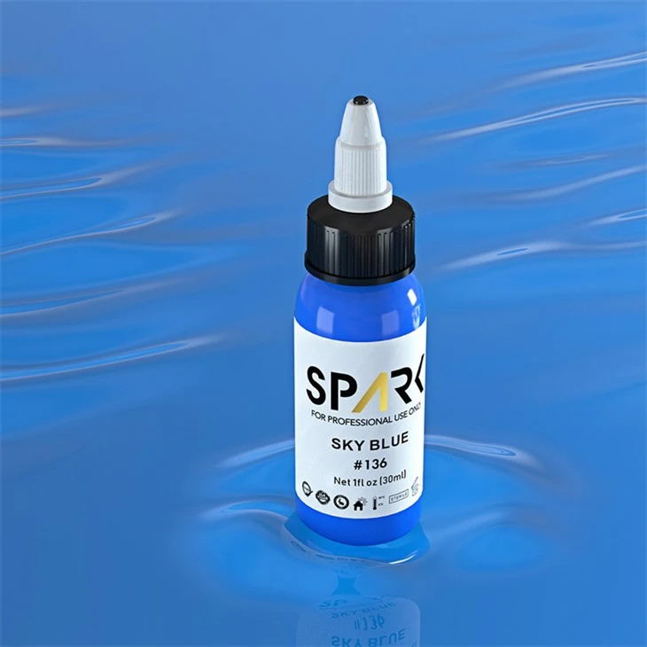 25 färger Spark Tattoo Ink Vegan Tattoo Ink Tattoo Ink 30ml Pigment