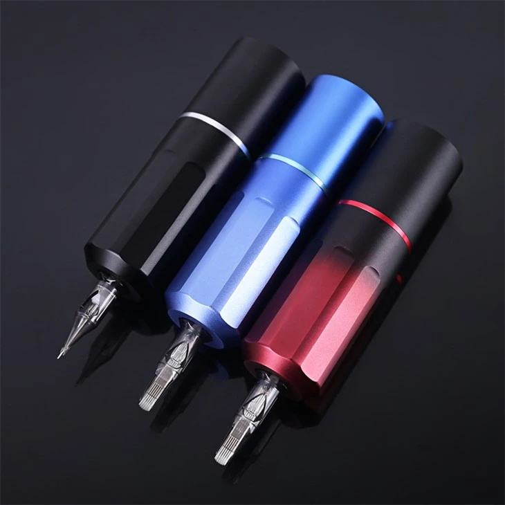 3,5 mm Slag Spark Borstlös Motor Trådlös Tattoo Machine Spark Trådlös Tatueringspenna För Body Art