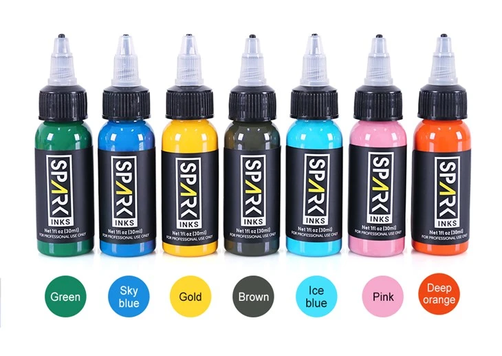 Hot Sälj högkvalitativt Tattoo Pigment Ink