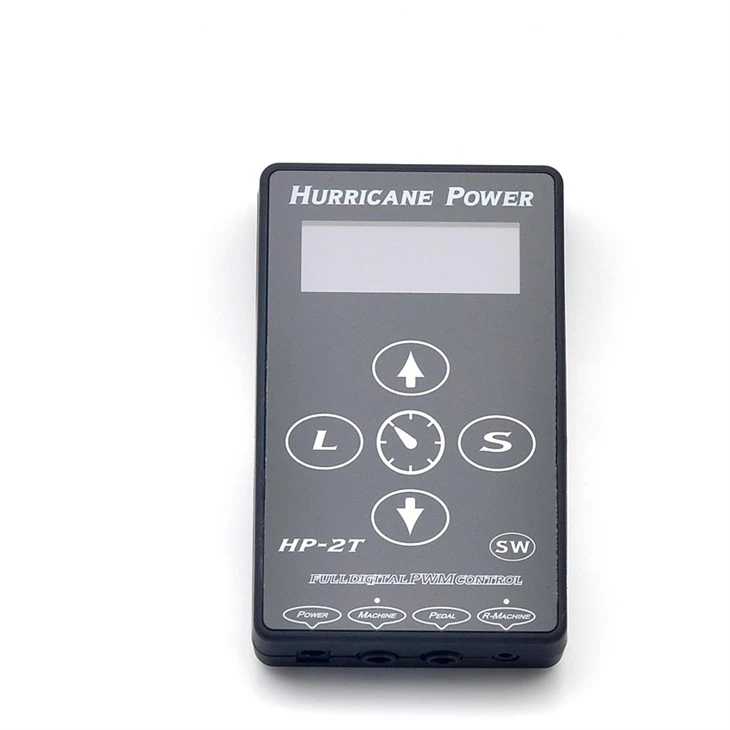 LCD Tattoo Power Supply Hurricane Power Supply För Tatueringsmaskiner