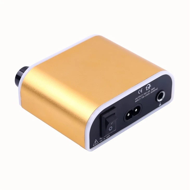 Bärbar LED Mini Jumpstart Tattoo Power Supply