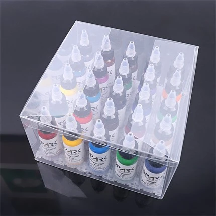 25 färger Spark Tattoo Ink Tattoo Ink i Bulk Super Black Tattoo Ink