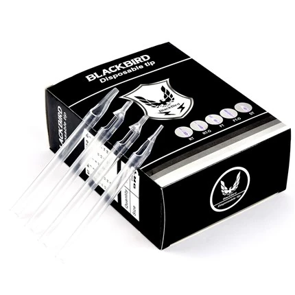 Blackbird Sterilized Tattoo Tip Tips för engångsbruk