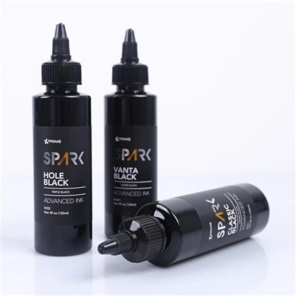 Classic Black 4OZ Foder Black Ink Series Spark Tattoo Ink Tattoo Ink Black Light
