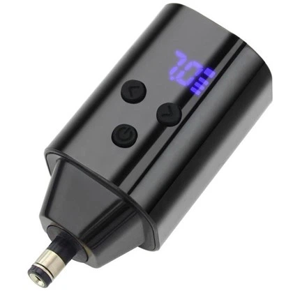 Högkvalitativt tatueringsbatteri 5V 1500mA RCA/DC trådlös tatueringsströmförsörjning