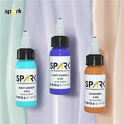 Spark Ink av högsta kvalitet med Säkert och Hygieniskt
