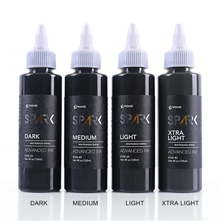 Blyfritt Tattoo Ink White Wash Set Spark Tattoo Ink