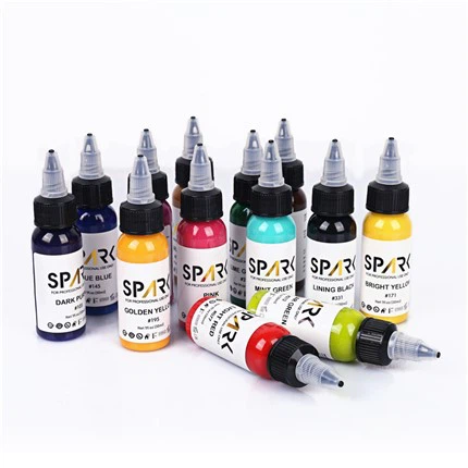 Pigment Tattoo Ink Spark Tattoo Ink Set Professional