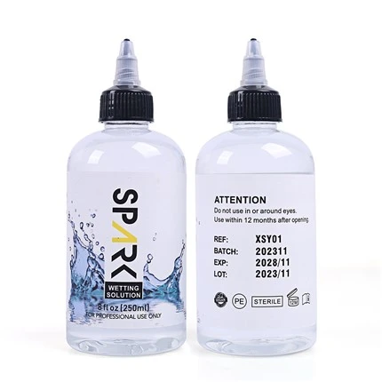 8OZ 240ML Spark Tattoo Wetting Solution Spark Tattoo Mixing Solution Spark Tattoo Ink